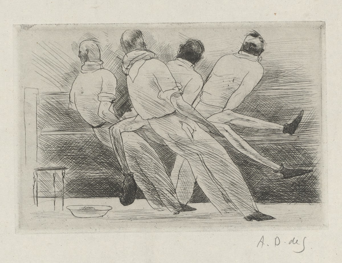 Tableau de la boxe illustré de 29 gravures à leau forte pl 3 1923
