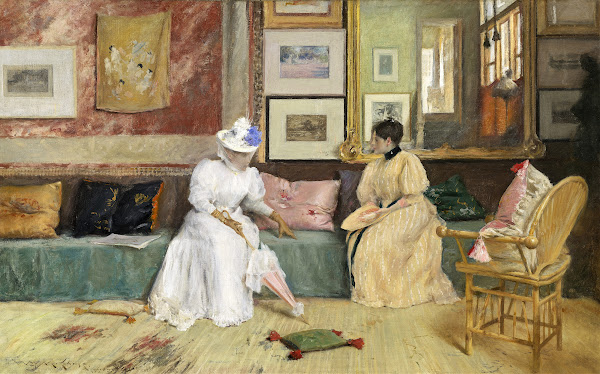 A Friendly Call 1895