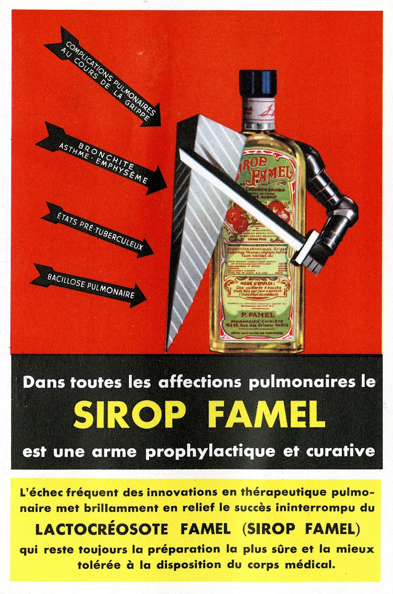 Sirop Famel 1910 1950