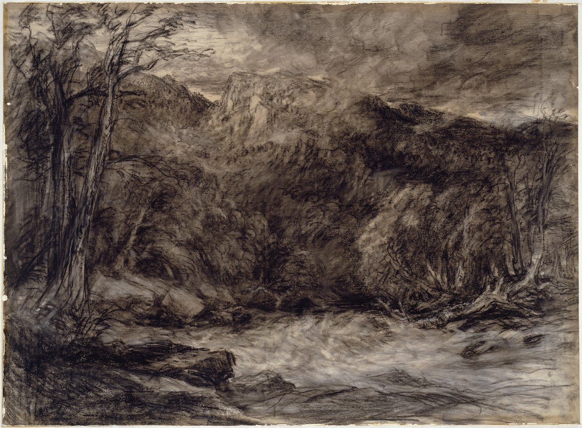 A Mountain Torrent c 1850