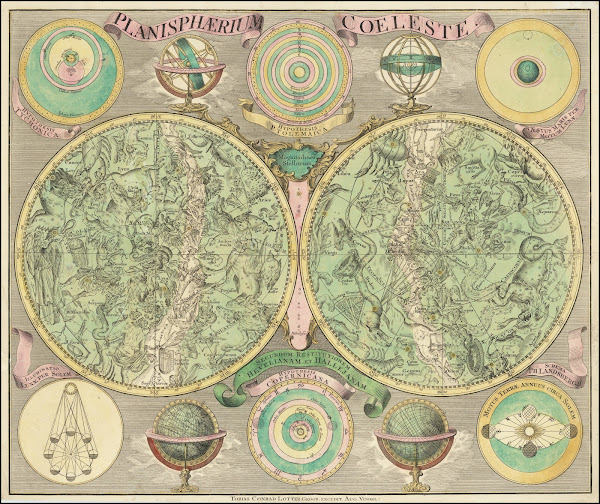 Planisphaerium Coeleste 1750