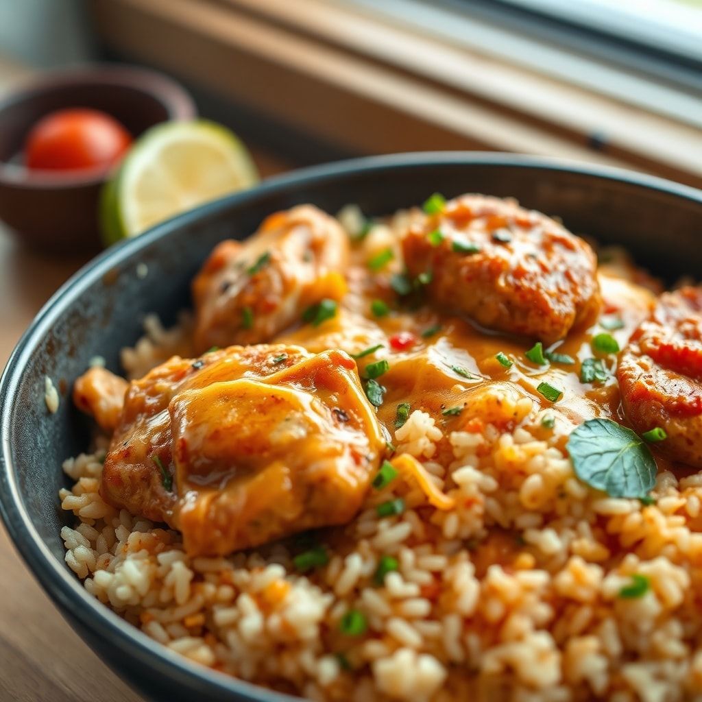 Easy Caribbean Chicken and Rice One-Pot Dinner (Weeknight 30-Minute Meal)