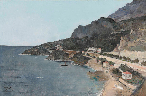 Cap Dail Vue prise de Palais du Prince de Monaco