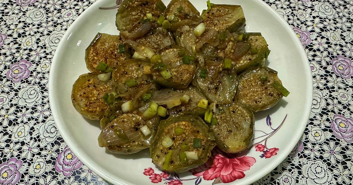 SP.0786 - Cà Bát Tím Chiên Mỡ Hành