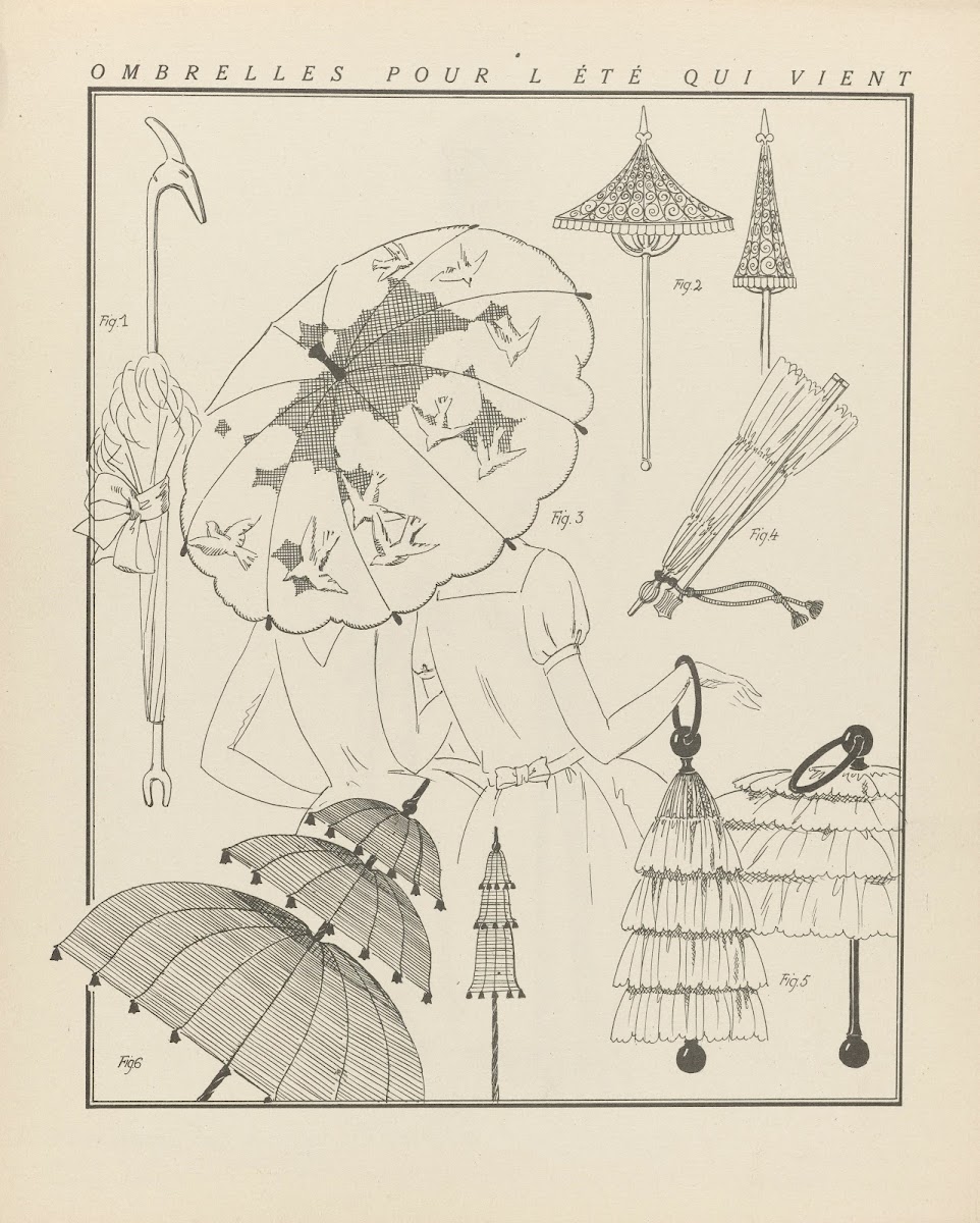 Ombrelles pour lété qui vient 1922