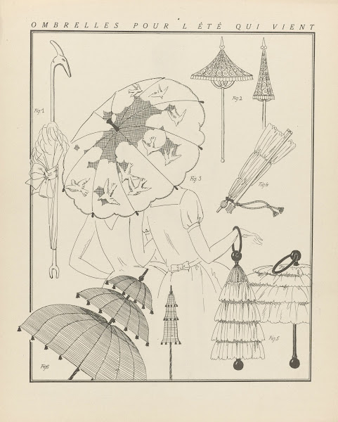 Ombrelles pour lété qui vient 1922