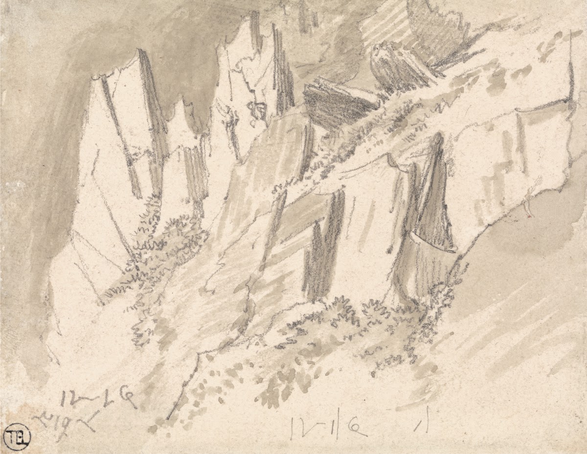 A Craggy Hillside