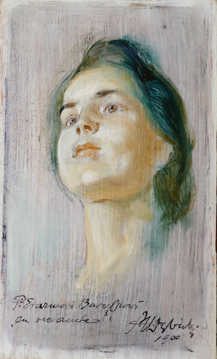 Portrait Study of the Fiancée 1900