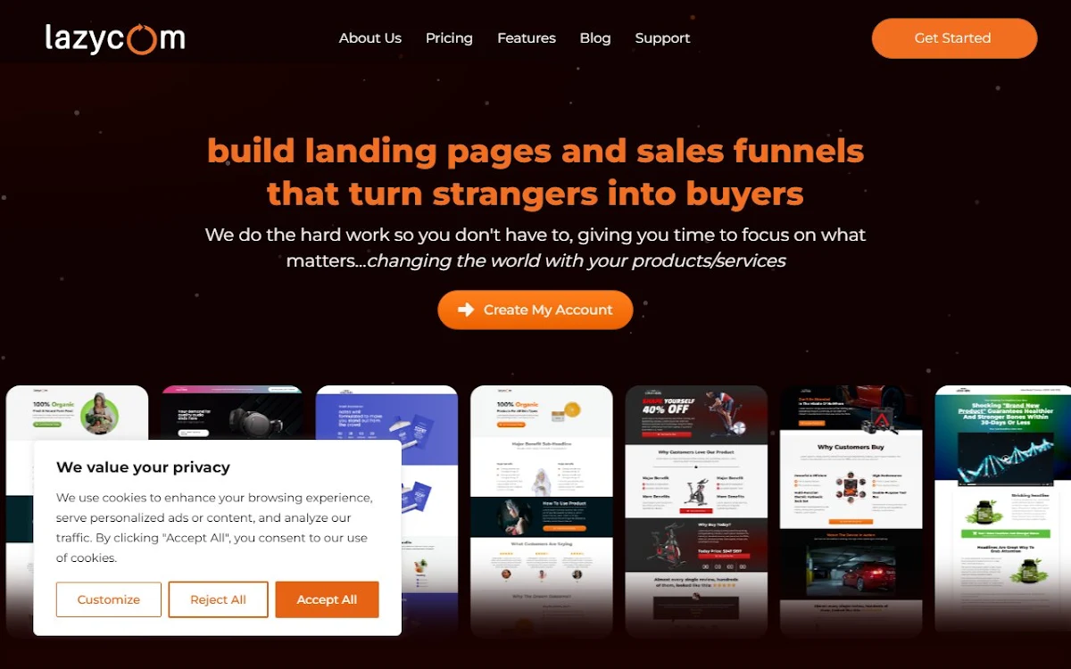 Captura de Lazycom-Smart Marketing Automations