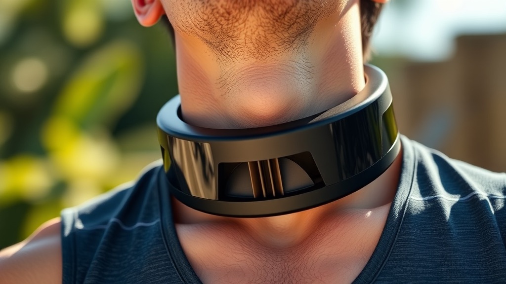 Ventiladores de Cuello Portátiles - Aire Fresco Sin Manos