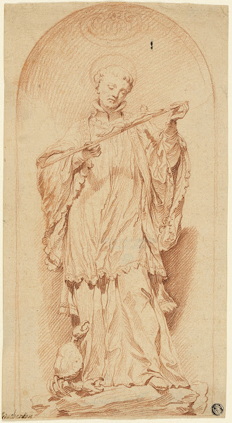 Saint Francis Holding a Crucifix