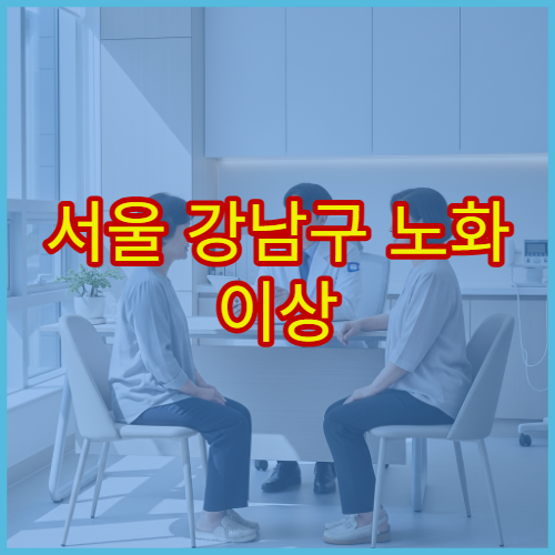 서울 강남구 노화 이상 증상 방지 검진 가능한 강남구 전문 병원