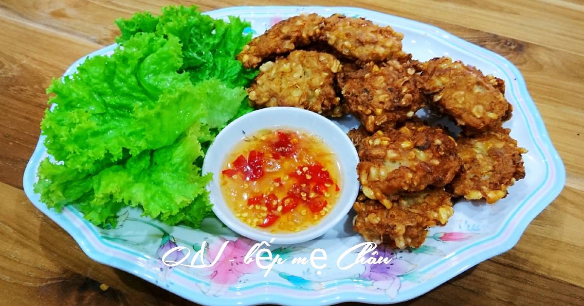 Chả bắp chiên giòn