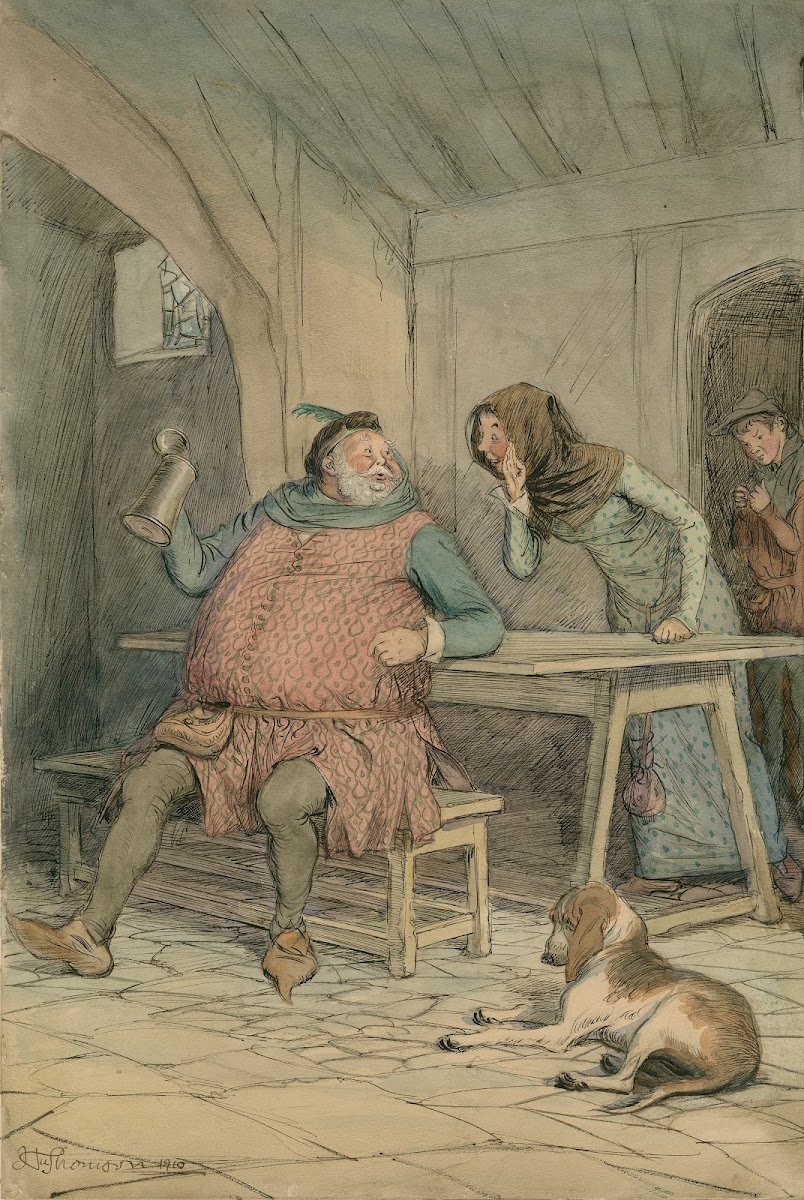 Illustrations to Merry wives of Windsor Pl16 1910