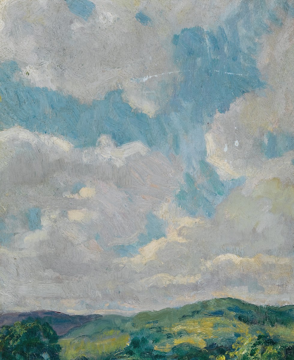 Cloud Study from the Connecticut Litchfield Hills circa 1912 1919