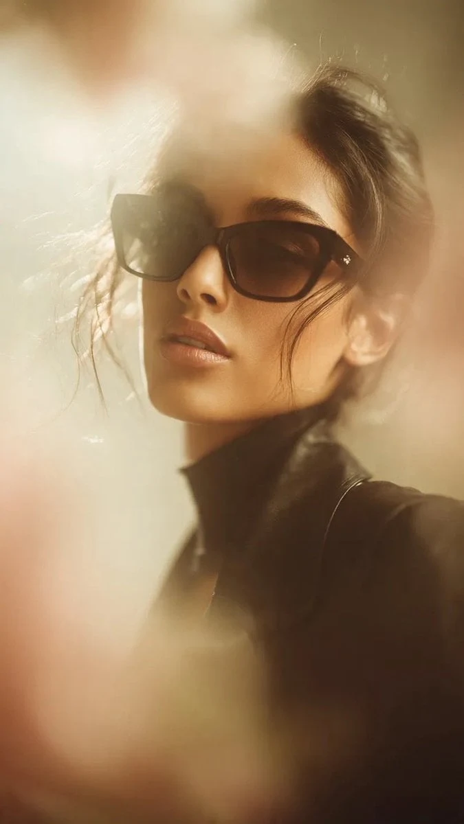 Retrato de moda cinematográfico ultrarrealista