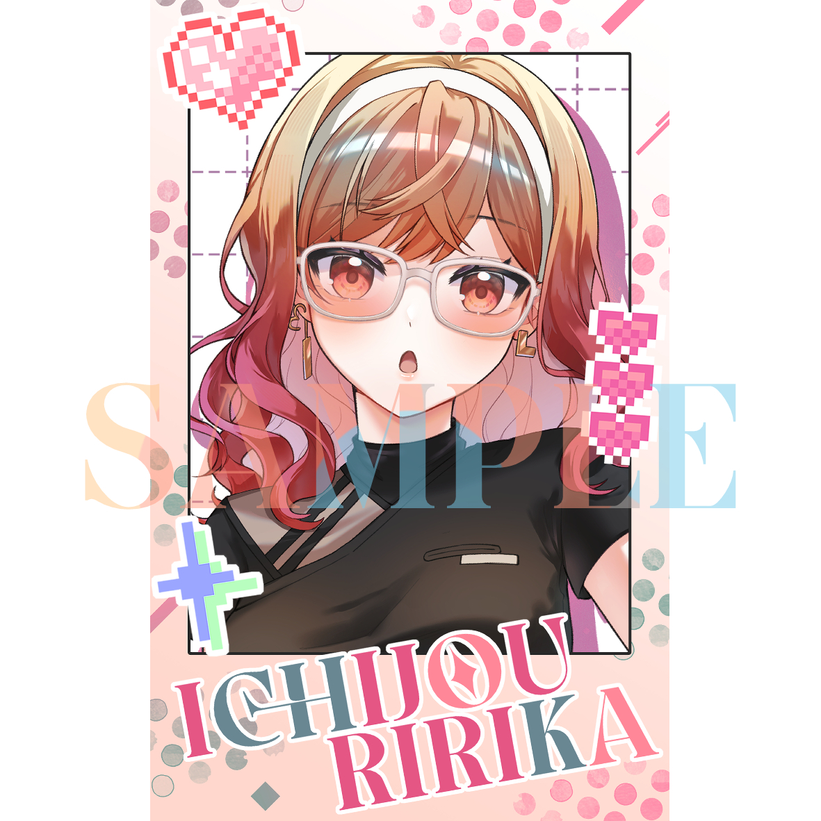 Ichijou Ririka Idol Outfit Photocard By Hiudarat