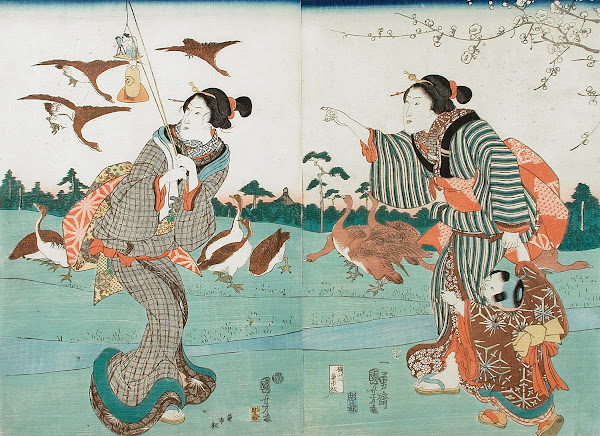 View of Yanagishima in Spring 1860