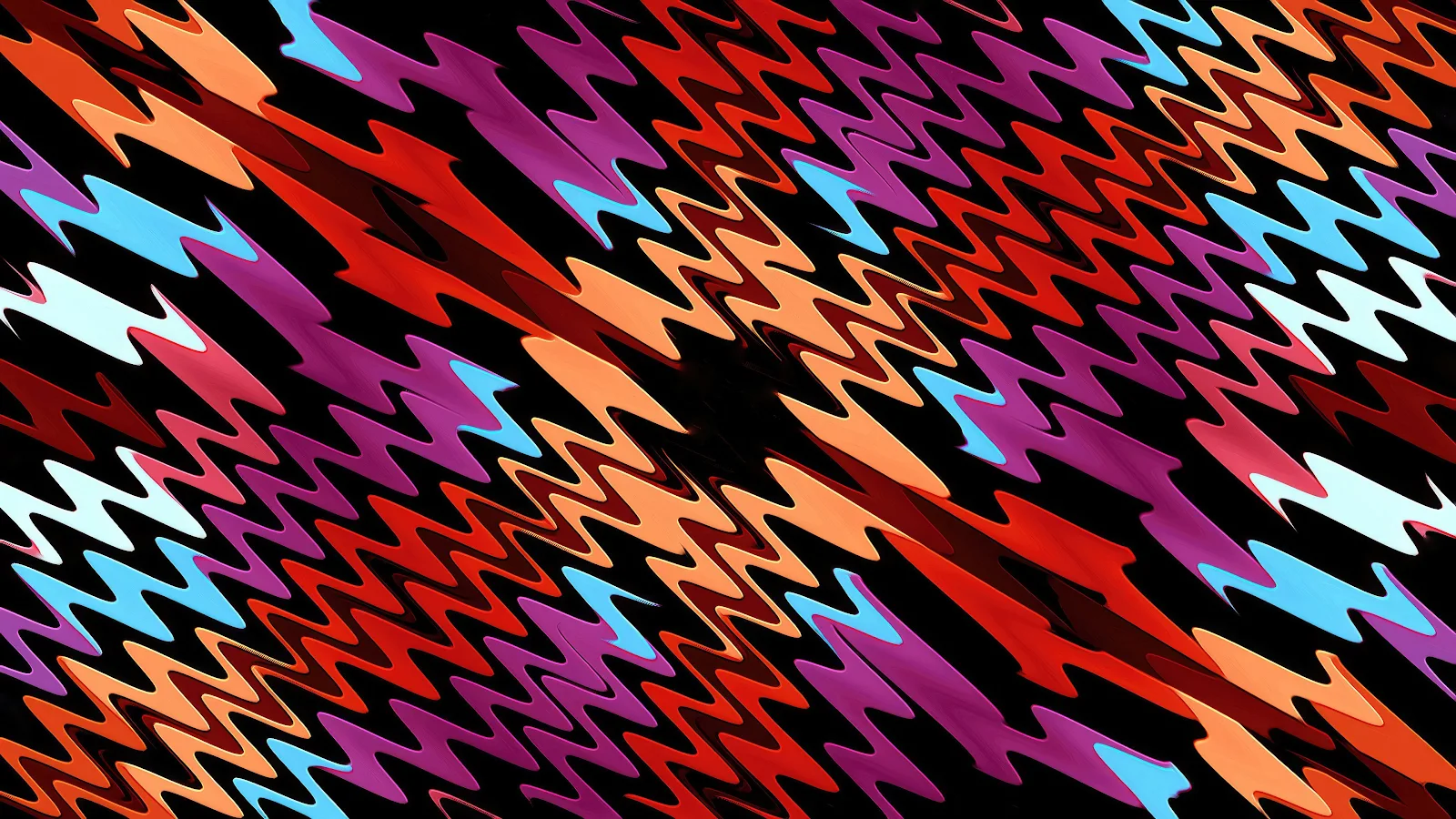 Zig Zag Abstract 4K Desktop Wallpaper Background [3840x2160] Free Download