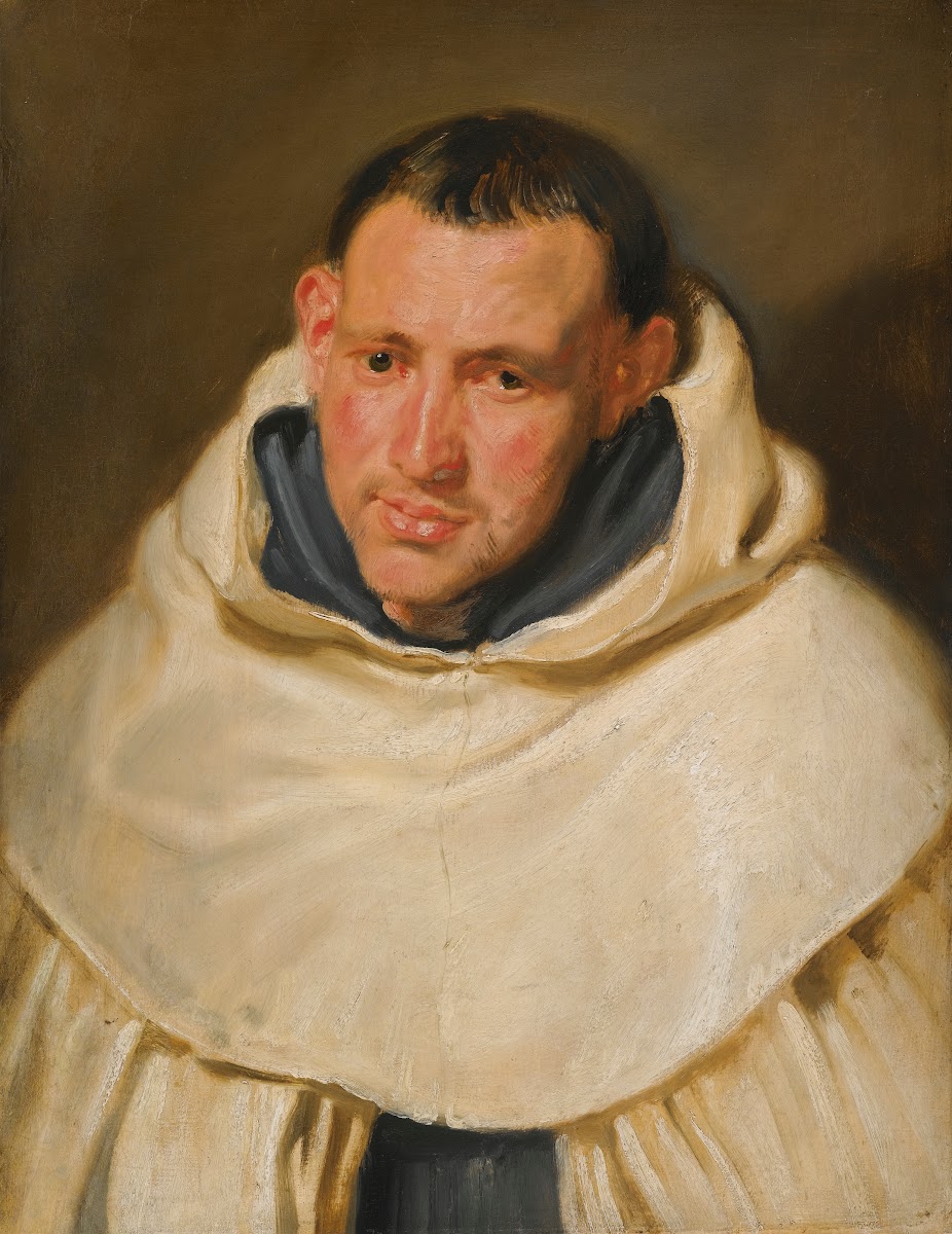 Portrait Of ACarmelite Monk Head And Shoulders