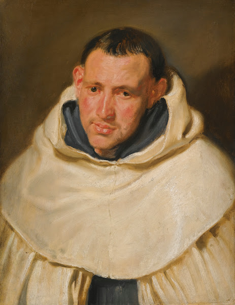 Portrait Of ACarmelite Monk Head And Shoulders