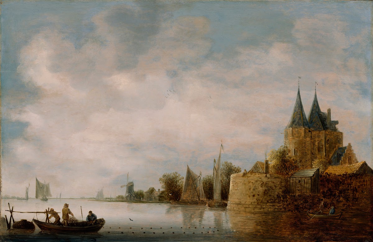 View of the North Port at Hoorn 1648