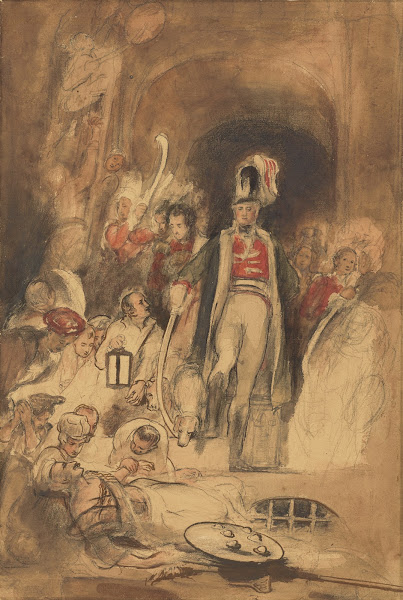 Study for Sir David Baird Discovering the Body of Tipu Sahib 18341836