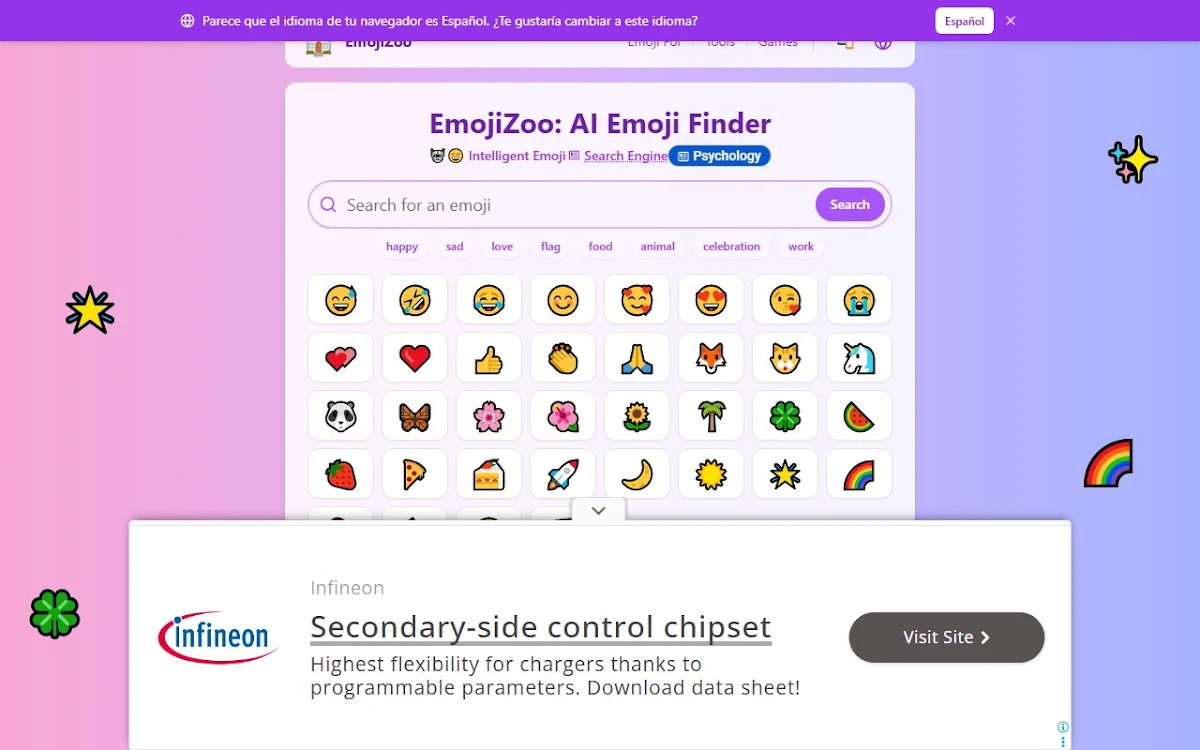 Captura de EmojiZoo