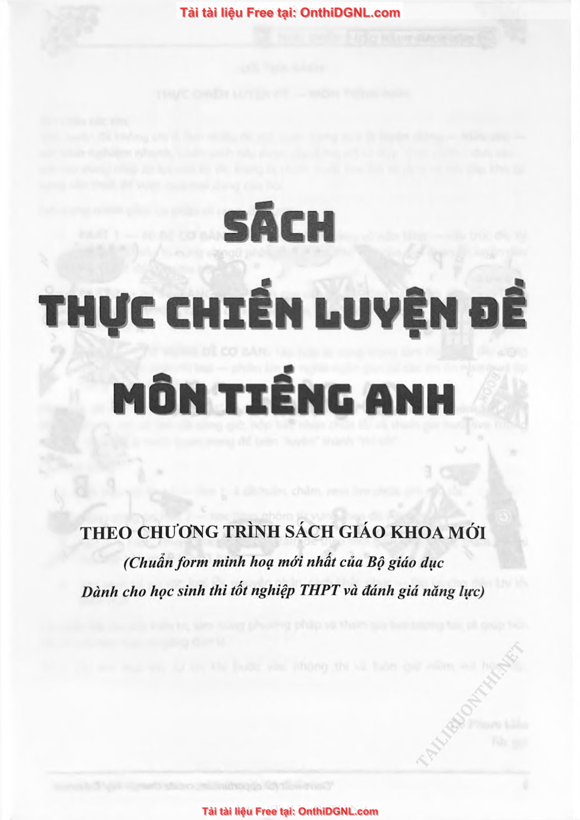 THỰC CHIẾN LUYỆN ĐỀ MÔN TIẾNG ANH 40 ĐỀ CÔ PHẠM LIỄU