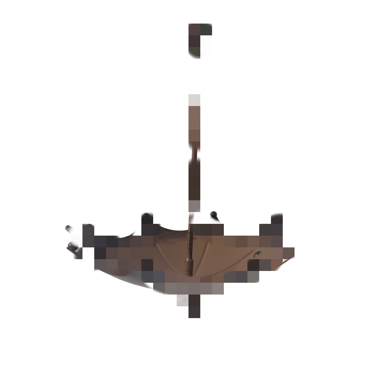 Decorative bird feeder in umbrella shape