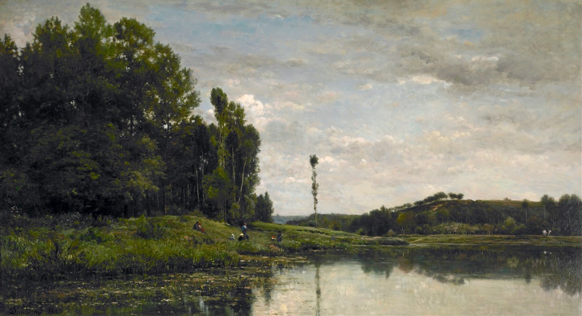 Banks of the Oise at Auvers 1863