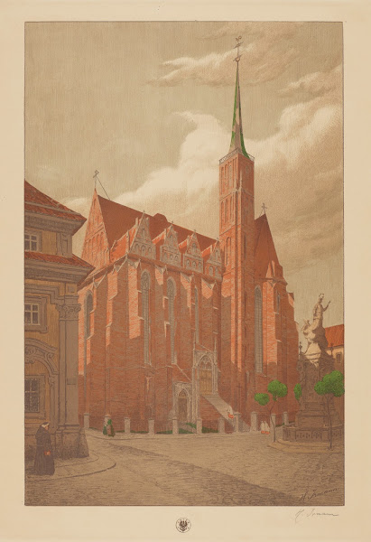 Church of the Holy Cross in Wrocław 1903