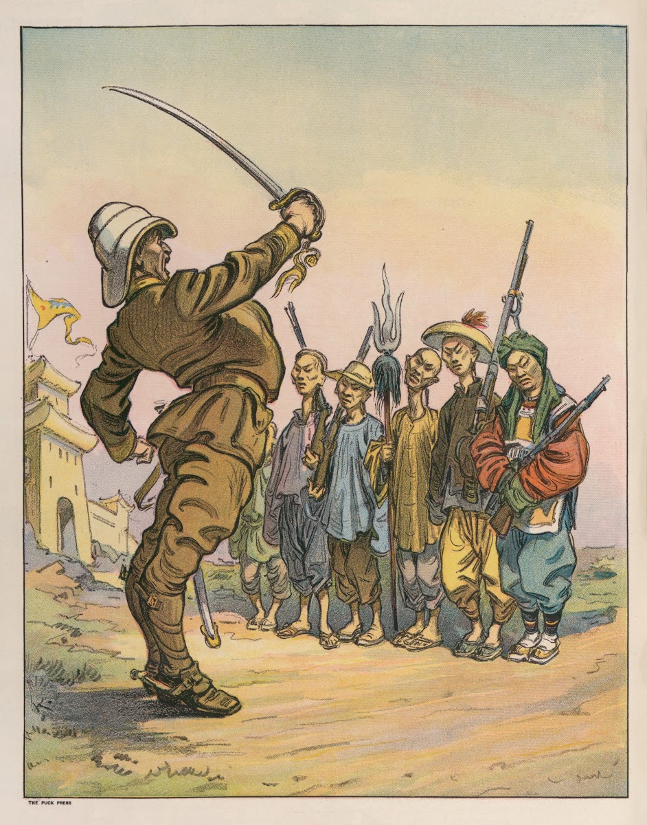 The European officer and his Chinese awkward squad  Master  Pupils 1911