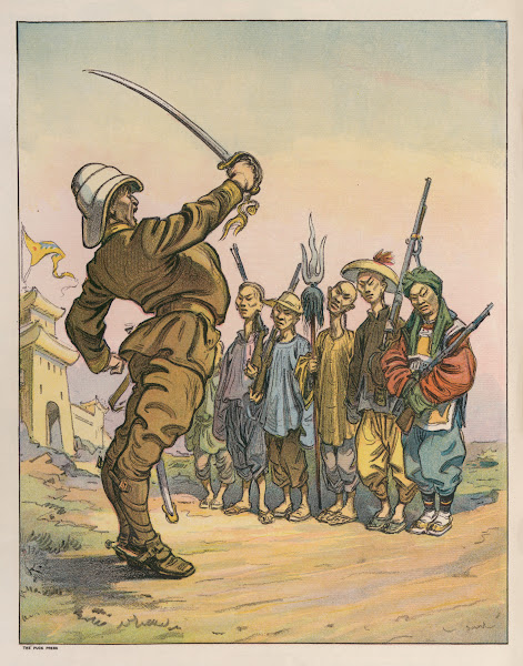The European officer and his Chinese awkward squad  Master  Pupils 1911