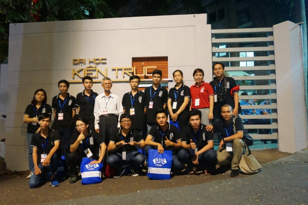 Sinh viên ngành Kiến trúc của DLA tham gia Festival sinh viên Kiến trúc toàn quốc