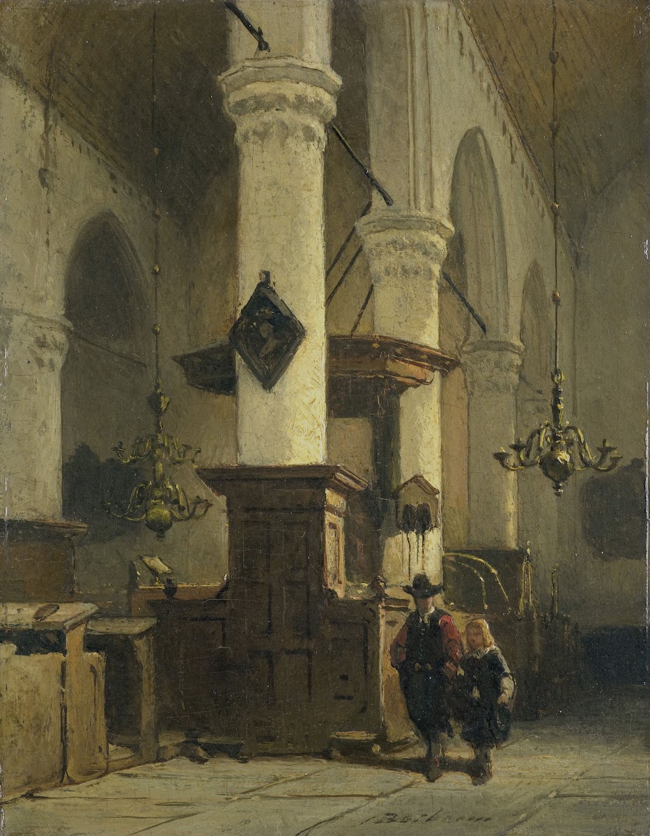 Church Interior 1850   1891