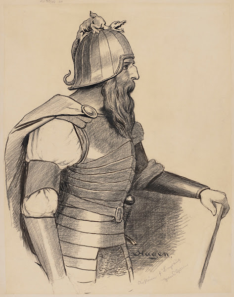 Costume Design for Hagen 1890   1899