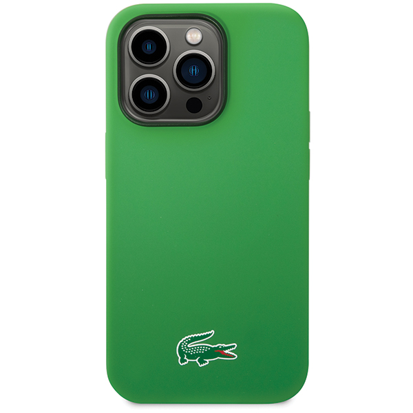 Lacoste Silicone Croc Logo MagSafe Case Front View