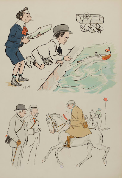 Joël Sol Georges Prade Camille Blanc Ferdinand Canople et M Roy 1913