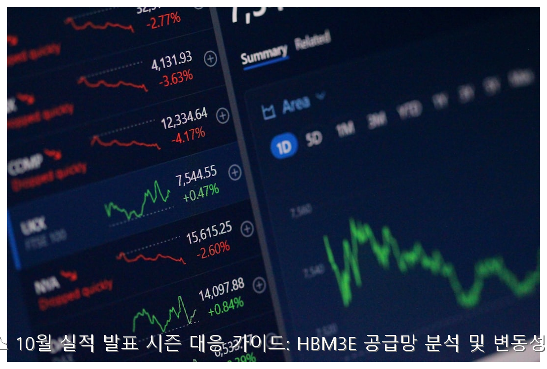SK하이닉스 10월 실적 발표 매매 전략 핵심 안내 및 분석 인포그래픽 (3)