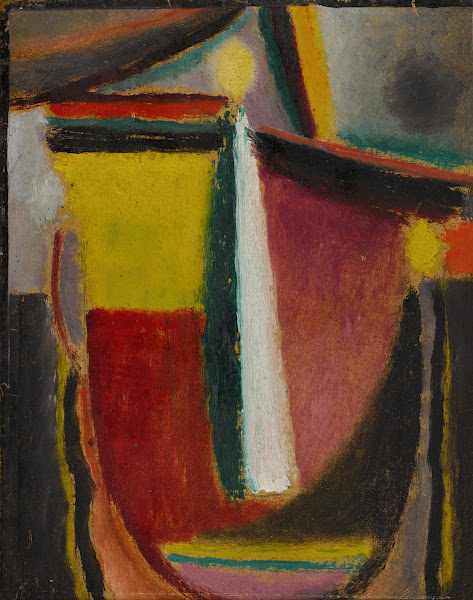 Abstrakter Kopf Abstract Head circa 1922