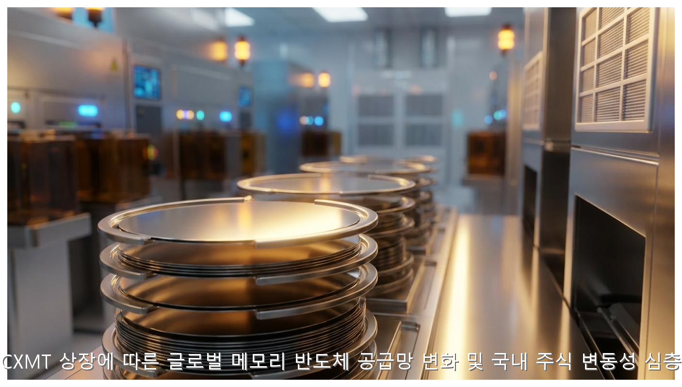 중국 CXMT 상장에 따른 글로벌 메모리 반도체 공급망 변화 및 국내 주식 변동성 심층 분석 핵심 안내 및 분석 인포그래픽 (3)