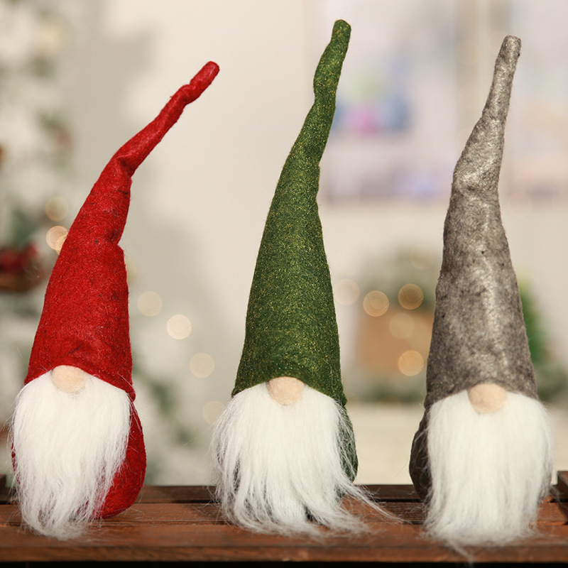 Decorative Gnome Figure Made of Fabric