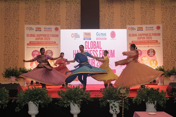 Traditional invocation on stage