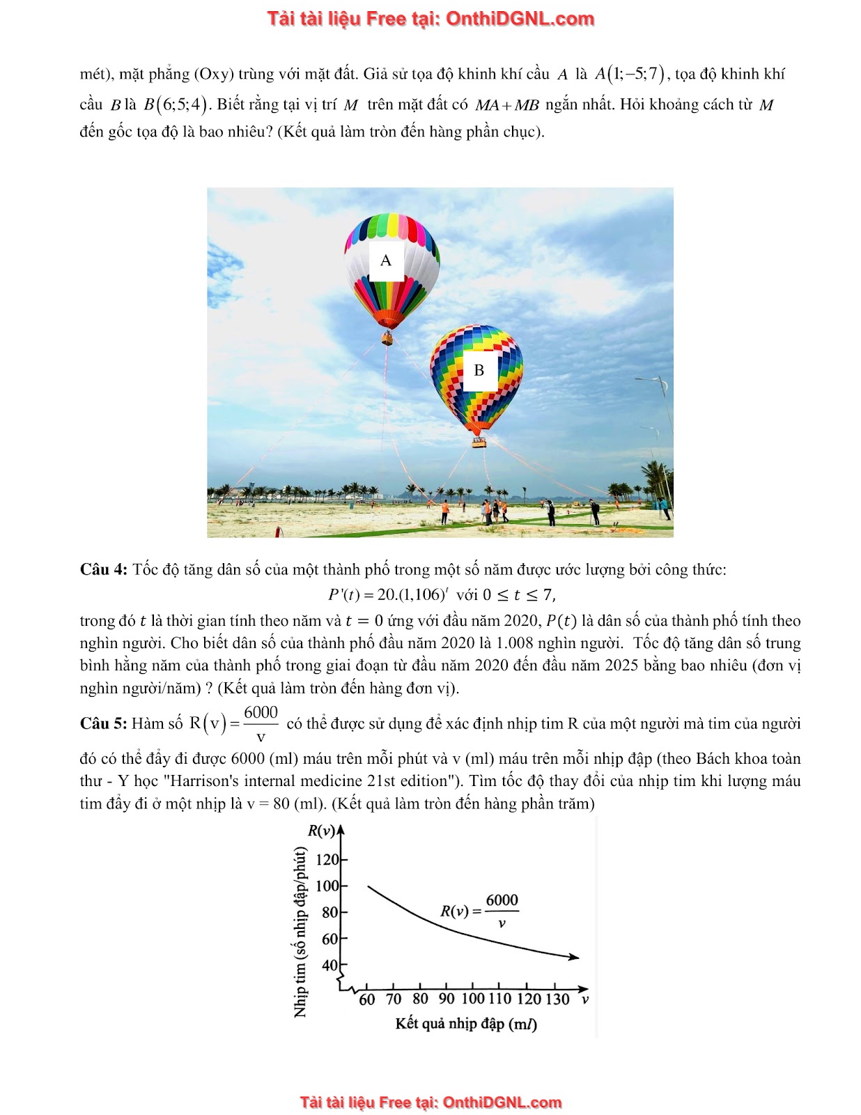 32 đề phát triển minh họa môn toán - có đáp án
