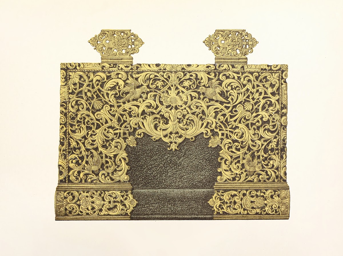 Cover Of A German Prayer Book In Silver Gilt 1858