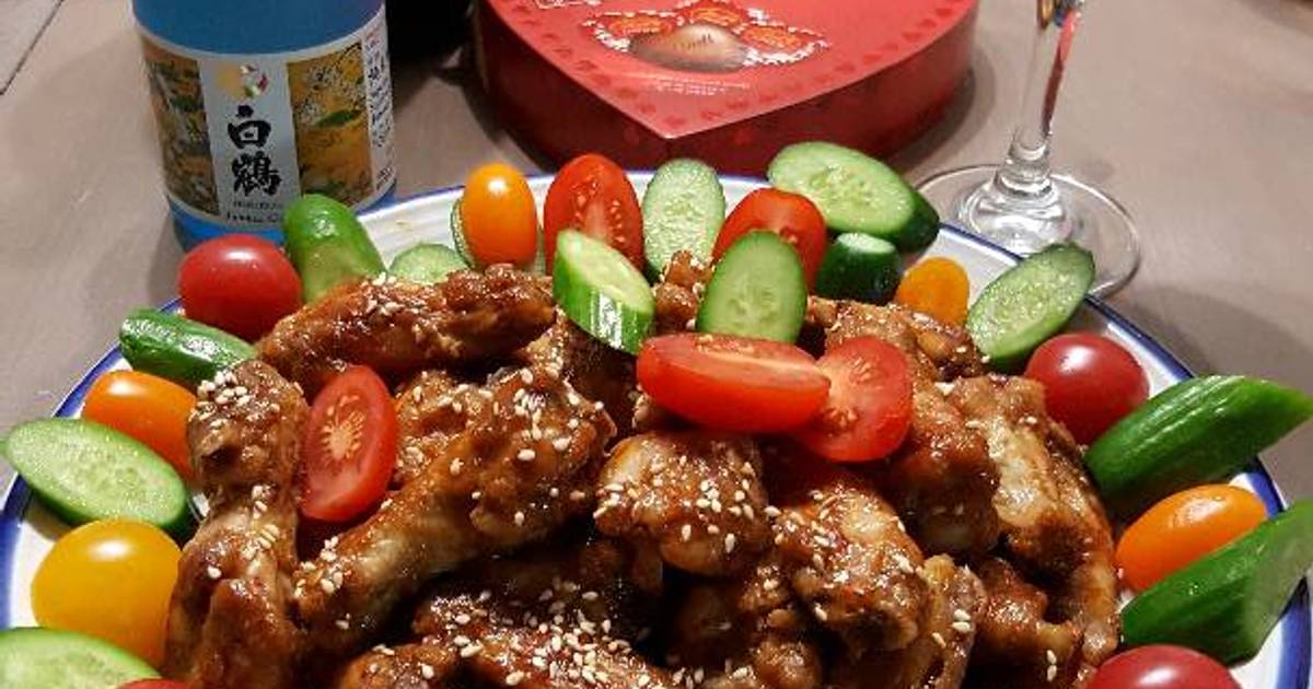 Cánh gà sốt BBQ
