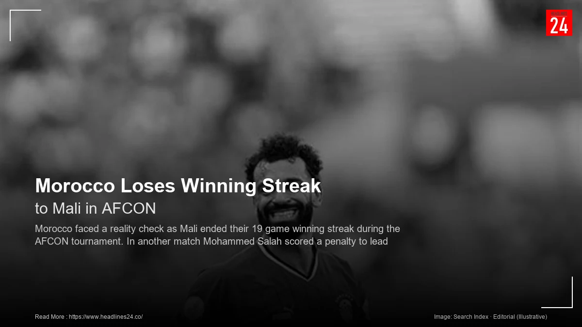 Morocco Mali AFCON