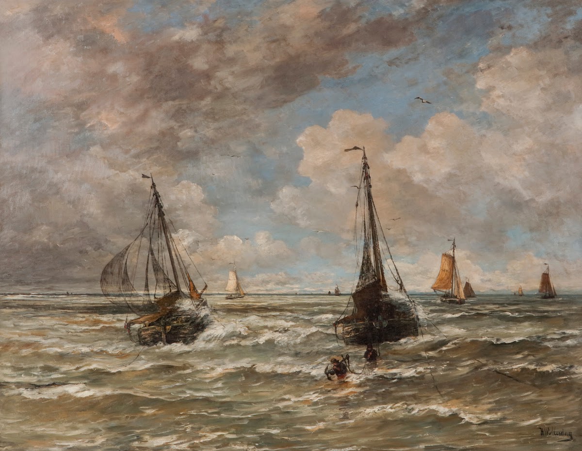 The casting of the anchor