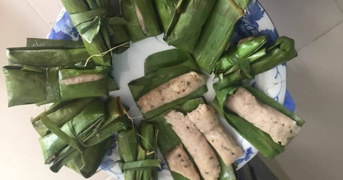 Chả Huế gói lá chuối